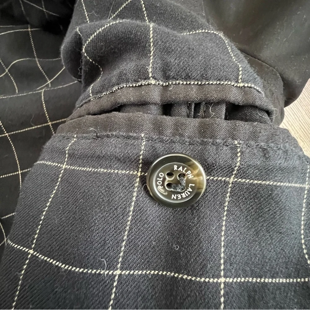 Polo Ralph Lauren Black Harrington Jacket XXL